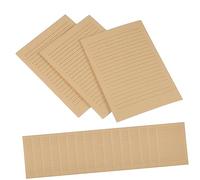 SHINEOFI 200 Sheets Vintage Lined Kraft Letter Stationery Paper for Writing Invitations Greeting Cards Thickened Retro Style Smooth Handwriting Supplies for Home Office
