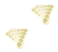 SHINEOFI 200pcs Embossed Seal Label Stickers for Certificates Invitations and Decor Stickers for Notary and Corporate Use for Crafting and Personalization