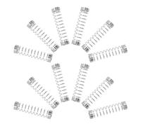 SHINEOFI 200pcs Stainless Steel Compression Pen Springs 4.5mm Od X 18mm Length Small Tension Springs for Ballpoint and Gel Pen Click Mechanism Replacement Suitable and Writing