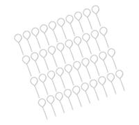 SHINEOFI 200pcs Stainless Steel Fire Extinguisher Pull Pins Weather Resistant Safety Lock Pins with Secure Fit and High Visibility Replacement Hooks for Fire Extinguisher Maintenance