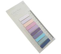 SHINEOFI 200pcs Writable Index Stickers Sticky Sentence Markers Portable Highlight Strips Page Marker Sticky Flags for Notes School and Office Supplies