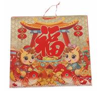 SHINEOFI 2026 Horse Zodiac Wall Calendar Hanging Chinese Lunar Calendar Monthly and Daily Planner Stable Design for Home Office Decoration