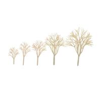 SHINEOFI 20PCS Architectural Model Trees Realistic Miniature Landscape Trunks for Train Dioramas and Urban Planning Scenic Supplies for DIY Crafts and Sand Table Displays