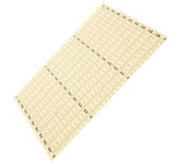 SHINEOFI 20Pcs Black Number Self-Adhesive Measuring Ruler Stickers 0-30Cm Waterproof Scale Ruler Decals for Sewing and Workshop Measurement