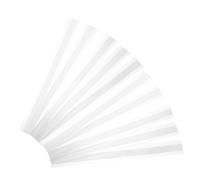 SHINEOFI 20pcs Clear Plastic Shelf Tag Label Holders Self Adhesive Price Tag Strips with Channel Design for Supermarket Convenience Store Retail and Easy Installation