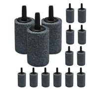 SHINEOFI 20pcs Cylinder Air Stones for Aquarium Fish Tank Oxygenation Quiet Bubble Diffuser for Even Oxygen Dispersion Hydroponic Aerator Kit Stable Design Suitable for All Tank