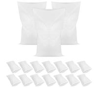 SHINEOFI 20pcs Empty Windproof Woven Sandbags for Flood Control Outdoor Use Heavy Duty Sandbags Flood Protection Barrier Bags for Water Bags