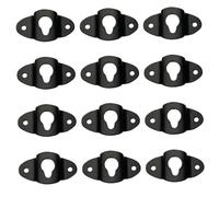 SHINEOFI 20PCS Iron Hanging Speaker Brackets Heavy Duty Wall Mount Hooks for Surround Sound Box Rear Support Professional Audio Accessories