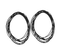 SHINEOFI 20pcs Mic Elastic Band Rubber Shock Mount Bands Replacement Mic Rubber Holder for Condenser Microphones Microphone Shocking Mount Fittings