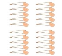 SHINEOFI 20pcs Natural Salt Lick Blocks with Rope for Small Pets and Livestock, Mineral-rich Crystal Salt, Hanging Cage Design, 30-50g Each, Suitable for Hamsters, Rabbits, Goats,