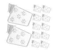 SHINEOFI 20pcs Refrigerator Side Door Divider Food Partition Boards Clip on Fridge Classification Partition Plates for Freezer and Fridge Organizing Storage