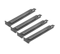 SHINEOFI 20Pcs Stainless Steel Pci Slot Blanking Plates Vented Cover for Computer Case Efficient Heat Dissipation Easy Installation for Mid Tower Chassis