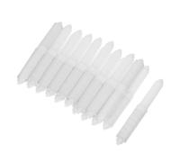 SHINEOFI 20pcs Toilet Tissue Holders Plastic Spring Loaded Spindle Toilet Paper Spindle Bathroom Paper Holder Spring Loaded Insert Replacement Rod Rod White
