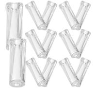 SHINEOFI 20pcs Window Blind Pull Cord Knobs Plastic Pull Ends for Cords Simple Install Smooth and Strong Curtain Accessories for Outdoor Use