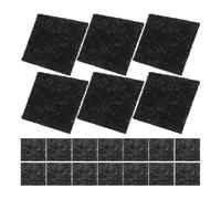 SHINEOFI 21pcs Activated Charcoal Filters for Enclosed Cat Litter Box Advanced Odor Absorption Deodorizer Refills Compatible with Fully Covered Cat Pan Black Replacement Pads for Pet Litter