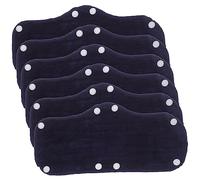 SHINEOFI 24 pcs Hard Hat Sweatbands Reusable Helmet Liners with Snap Fasteners Comfortable Soft Sweatbands for Industrial Hard Hats Ergonomic Design Keeps Face and Hair Suitable for Men