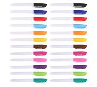 SHINEOFI 24pcs Erasable Whiteboard Marker White Erase Marker Fine Point Fatigue-free Writing Quick Dry Plastic Pens for Lessons and Collaborative Discussions for Students and Teachers
