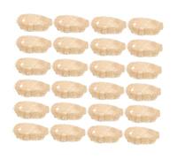 SHINEOFI 24PCS Natural Loofah Chew for Hamsters Rabbits Chinchillas Small Animal Dental Care Teeth Grinding Snacks Cage Accessories for Guinea Pigs Gerbils Stress Relief