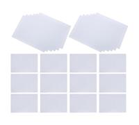 SHINEOFI 25pcs Self-Adhesive Laminating Sheets PVC Protective Guard Film for Photos Badges Albums Waterproof Easy Application Sleek Modern Design for Office Setups
