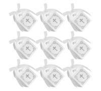 SHINEOFI 25pcs White Paper Wedding Treat Boxes with Hollow Cross Pattern, Elegant and Intricate Design Candy Gift Boxes for Large-scale Weddings and Present Wrapping