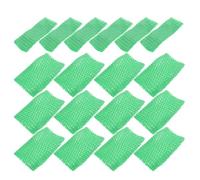 SHINEOFI 290pcs Green Foam Fruit Net Sleeves for Produce and Grapes, Lightweight Reusable Epe Foam Mesh Bags for Shock Absorption, for Farmers Markets and Transport, 5.5x2.7 Inches
