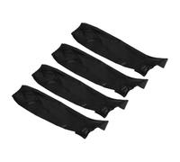 SHINEOFI 2pair Waterproof Rain Boot Covers for Biking and Motorcycle Use, Foldable and Reusable Oxford Cloth Long over Knee Shoe Gaiters Protecting Legs and Shoes in Rainy Weather