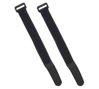 SHINEOFI 2pcs Adjustable No Crow Rooster Collar Made of Sturdy Black Nylon, Easy to Use Poultry Neck Strap to Prevent Crowing Noise for Roosters on Farms and Backyard Coops