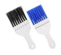 SHINEOFI 2pcs Air Conditioner Fin Comb Lightweight Radiator Cleaning Brush for Efficient Coil Maintenance for Home Automotive Use