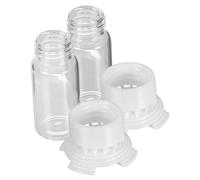 SHINEOFI 2pcs Ant Watering Cup Ant Water Feeder for Farms 5ml Plastic and Glass Feeding Containers Easy-use Water for Supply for Colonies