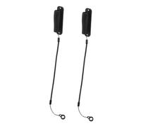 SHINEOFI 2Pcs Anti-Lost Pen Lanyard with Holder Stylus Holder Spring Rope for Touchscreen Devices Pen Lanyard with Adhesive Base for Office School Counter and Meeting Use