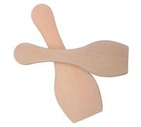 SHINEOFI 2pcs Bamboo Clay Paddle for Pottery and Ceramic Art Water Resistant Shaping Boards for Studio Tasks and DIY Clay Tools Handheld Flat Paddle and Modeling