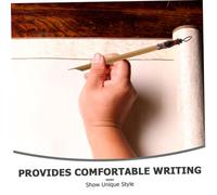 SHINEOFI 2pcs Bamboo Dip Pens for Calligraphy and Drawing Flat Nib Design with Precise Ink Flow Sturdy Bamboo Construction for Comfortable Grip for Tibetan Calligraphy and Artistic Writing