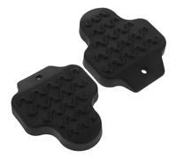 SHINEOFI 2pcs Bike Pedal Cleat Cover Lightweight Plastic Shoe Cleat Protective Cover Easy to Replace for Outdoor Use Simple Design Cycling Pedal Accessories