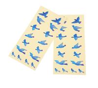SHINEOFI 2pcs Bird Pattern Guitar Fretboard Stickers Decals Made of Sturdy Pvc Material Protecting Guitar Covering Flawed Parts with Fashionable and Unique Design for Acoustic Random Color