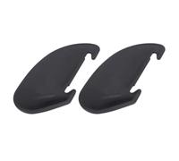 SHINEOFI 2pcs Black Plastic Paddle Fins for Surfboard Paddleboard, Designed for Balancing Steering Maneuvers and Quick Turns, Fin for Sup Paddle Board Water Stabilizer Accessories