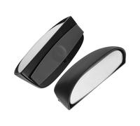 SHINEOFI 2pcs Car Blind Spot Mirrors Wide Angle Adjustable Auxiliary Side Rearview Mirrors for Suv Truck Exterior Accessories Black