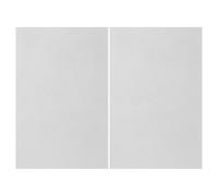 SHINEOFI 2pcs Ceramic Fiber Insulation Board 10mm Thick Fireproof Heat Resistant Hearth Panel for Wood Stove Boiler Furnace Kiln 200x300mm