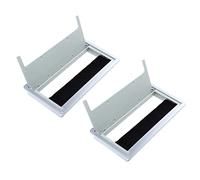 SHINEOFI 2pcs Desk Grommets Durable Abs Table Cable Hole Covers for Cord Management Versatile Wire Organizer for Home Office Meeting Room and Study