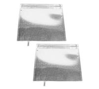 SHINEOFI 2pcs External Unit Drip Pan Air Conditioner Accessory Drainage Drip Tray Square Water Drainage Pan Easy Install