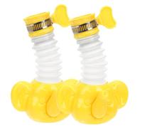 SHINEOFI 2pcs Faucet Extender Splash Guard Extender Splashing Spray Head for Kitchen Sink Basin Bathroom Home Use Fit Random Random Color