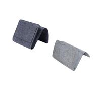 SHINEOFI 2pcs Felt Bedside Storage Bag with Multi-compartments Design for Sofa and Bedroom Bedside Large Storage Capacity and Stable Load-bearing Simple and Chic Hanging Organizer