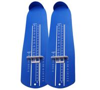 SHINEOFI 2pcs Foot Measuring Device Foot Length Ruler US Size for Accurate Size Measurement Lightweight Plastic Suitable for Shoe Stores and Household Use