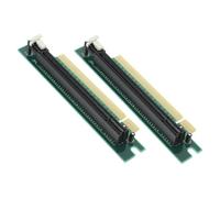 SHINEOFI 2pcs Graphics Card Slot Pci-e Riser Extender for Gpu Adapter for Computer Upgrades Protecting Base for Gpu Tester