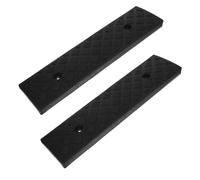 SHINEOFI 2Pcs Heavy Duty Curb Ramps 3Cm High Black Threshold Ramps for Sidewalks and Vehicles Suitable for Cars and Wheelchairs Home and Outdoor Use