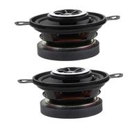 SHINEOFI 2pcs Hifi Coaxial Car Audio Loudspeakers with Mini Dome Tweeter Electric Horn Replacement Compact Stereo Upgrade for Front Door Speaker Systems Compatible with Vehicles
