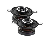 SHINEOFI 2pcs Hifi Coaxial Car Audio Speakers with Mini Dome Tweeter Loudspeaker Upgrade for Vehicle Door Easy Non-destructive Installation Clear Sound Replacement Kit