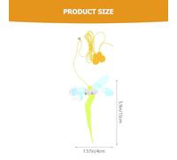 SHINEOFI 2Pcs Interactive Hanging Cat Swing with Large-Eyed Dragonfly Design, Indoor Pet Kitten Door for Play and Exercise