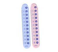 SHINEOFI 2pcs Interactive Learning Ruler for Boys and Girls Math Study Aid Numbers Arithmetic Educational Tool for Kindergarten