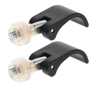 SHINEOFI 2pcs Lightweight Trekking Pole Flip Lock Buckle Accessory with Nylon Material for Enhanced Stability and Versatile Use in Outdoor and Mountaineering Activities