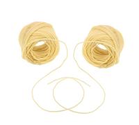 SHINEOFI 2pcs Long Flax Candle Wick Spool Wide Rope for DIY Pillar Jar Candles Natural Fiber Wick for Soy Beeswax Paraffin Wax Crafting